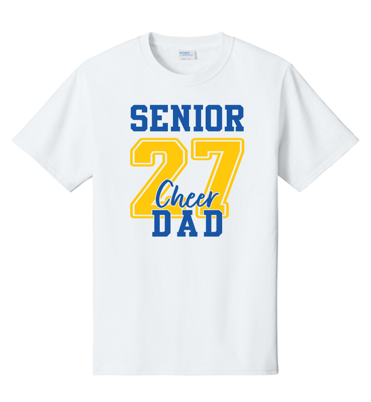 LIBERTY CHEER SENIOR DAD SHIRT