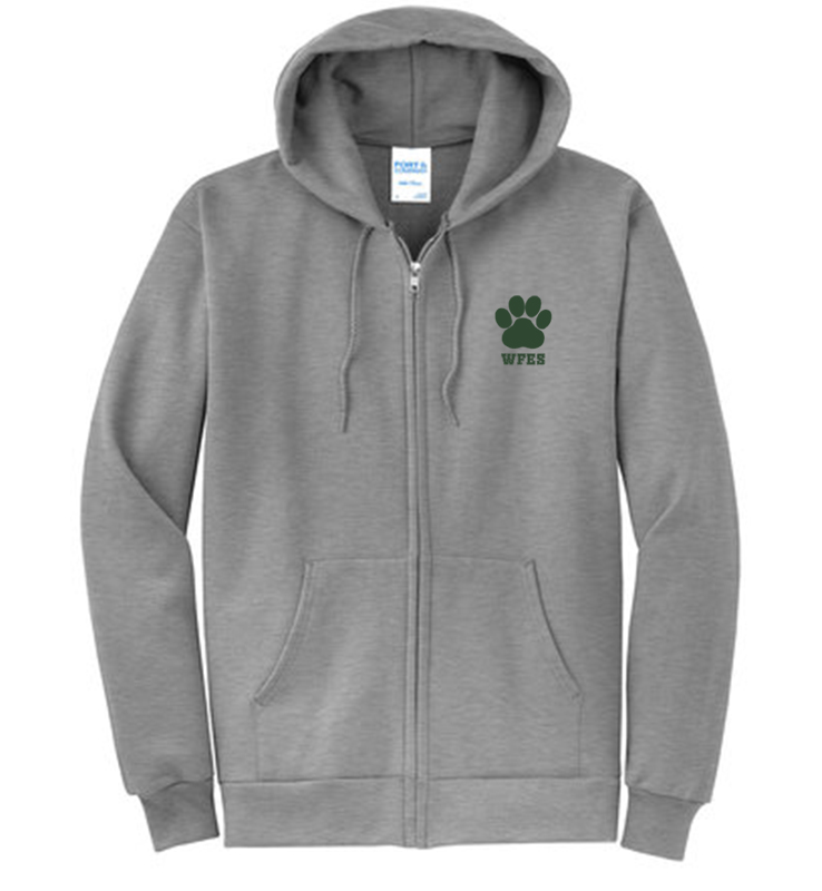 West Friendship Full Zip Up Athletic Heather