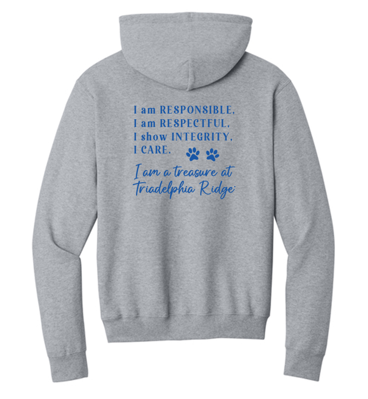TRIADELPHIA RIDGE ATHLETIC HEATHER HOODIE