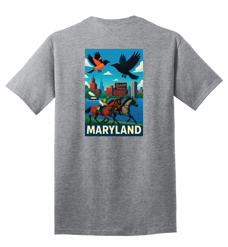 NATIONAL WRESTLING TEAM ATHLETIC HEATHER TEE