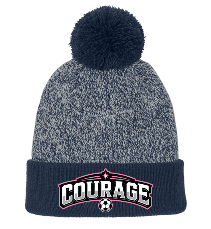 CCSC COURAGE HALF TIME BEANIE