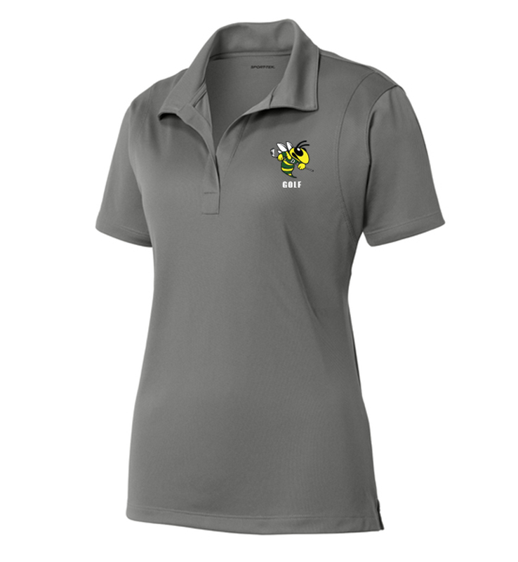DAMASCUS GOLF LADIES MICROPIQUE  CONCRETE GREY SPORT POLO