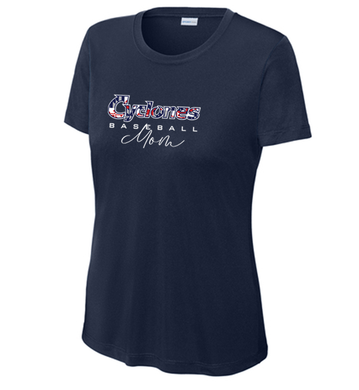 CYCLONES MOM PERFORMANCE TEE