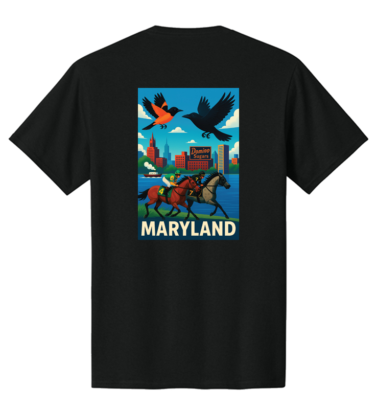 NATIONAL WRESTLING TEAM BLACK TEE