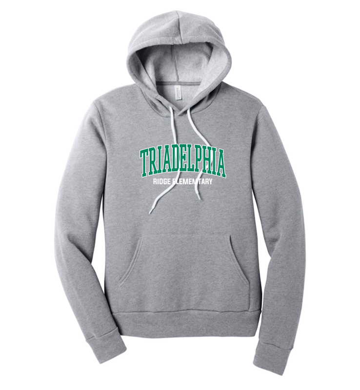TRIADELPHIA RIDGE KELLY SPONGE FLEECE HOODE
