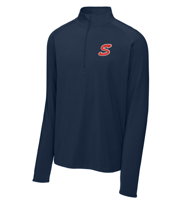 SYKESVILLE CYCLONES STRETCH S QUARTER ZIP