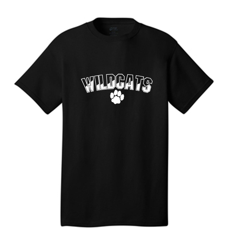 Winfield Elementary WILDCATS T-SHIRT BLACK