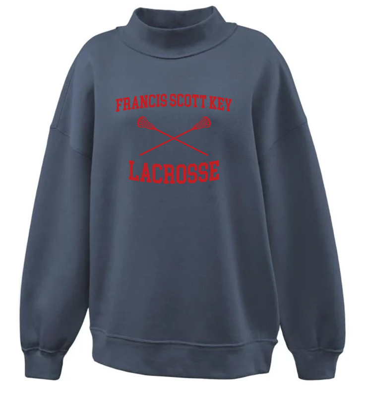 FSK LACROSSE STICKS MOCK NECK