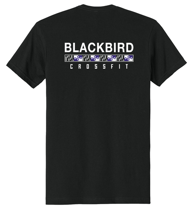 BLACKBIRD CROSSFIT MD BAR TEE