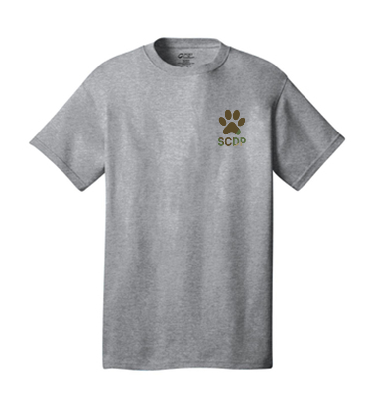 SOUTH CARROLL DOG PARK GRAY CAMO TEE