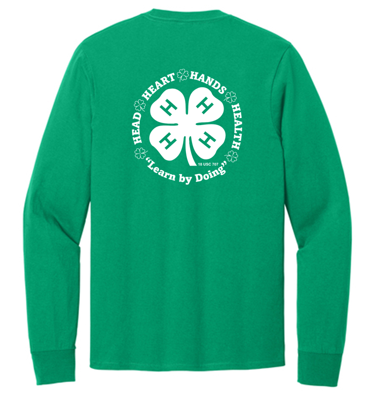 DAYTON 4-H CLUB KELLY GREEN LONG SLEEVE