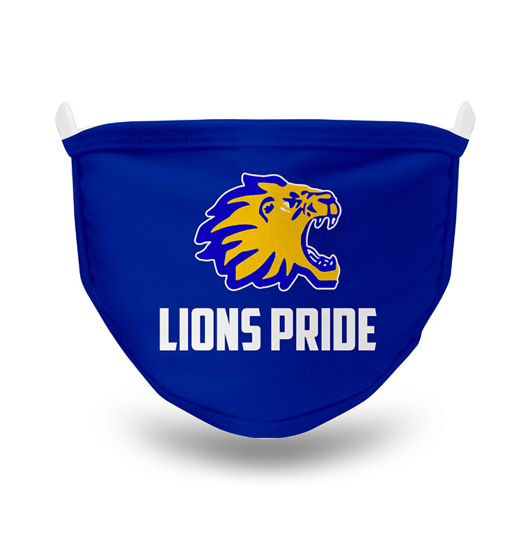 Lionbackers - Lions Pride Face Cover