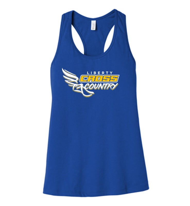 LIBERTY CROSS COUNTRY LADIES RACER BACK TANK