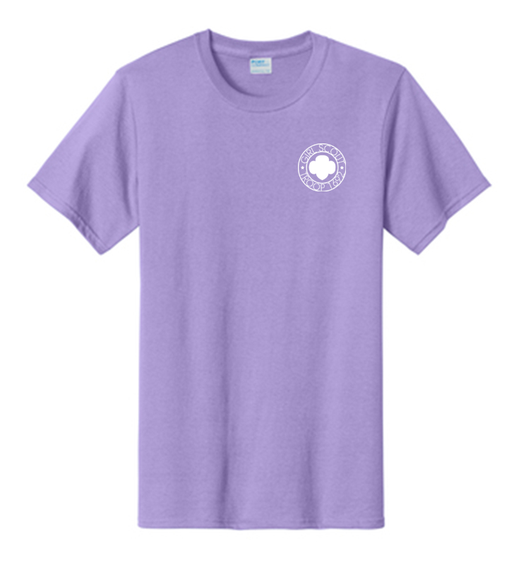 GS TROOP 1692 LAVENDER TEE