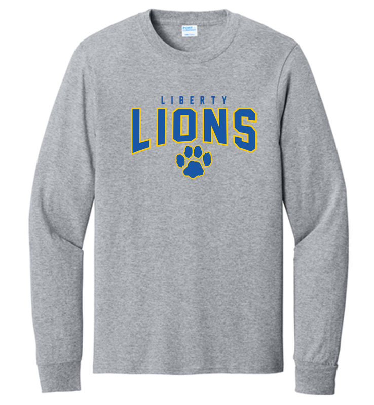 LIBERTY ATHLETIC BOOSTERS ATHLETIC HEATHER LONG SLEEVE