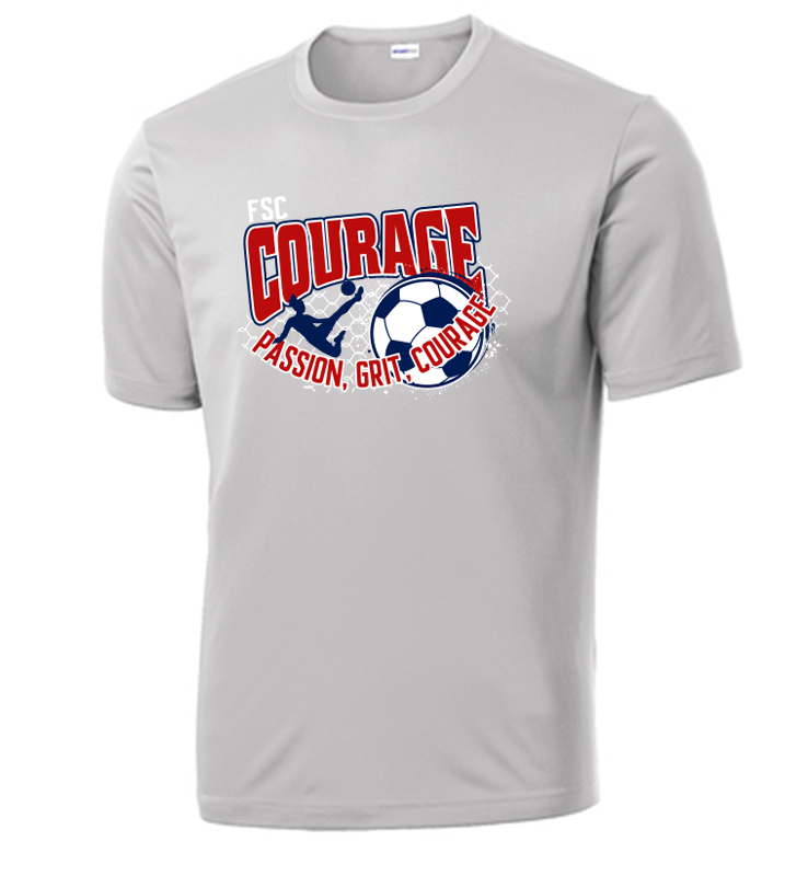 FSC COURAGE PERFORMANCE TEE