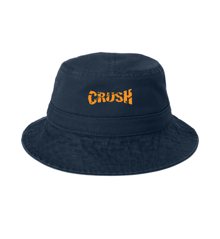 CRUSH SOFTBALL NAVY BUCKET HAT