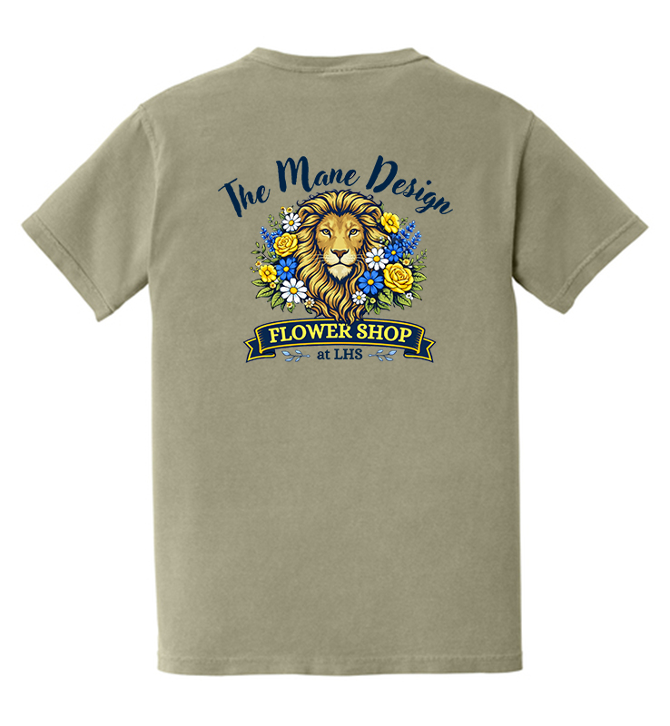 FFA LHS MAIN DESIGN POCKET TEE KHAKI