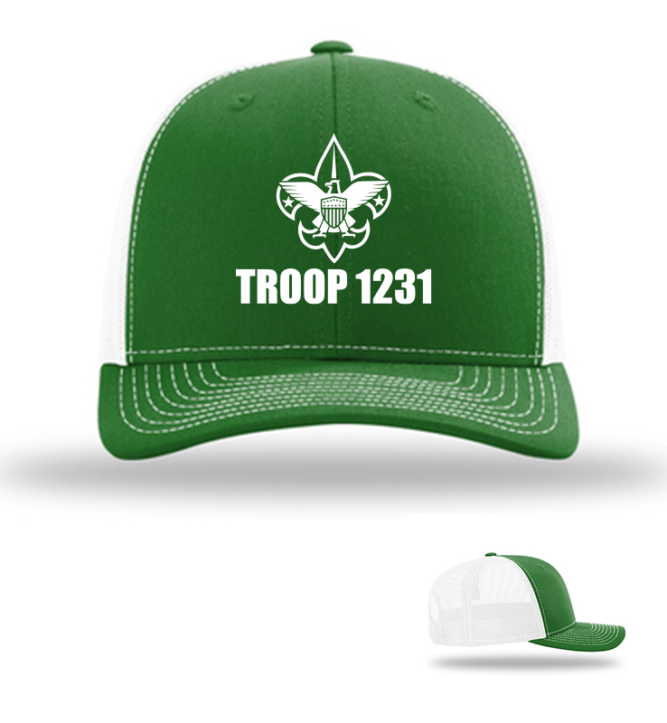 TROOP 1231 RICHARDSON TRUCKER HAT