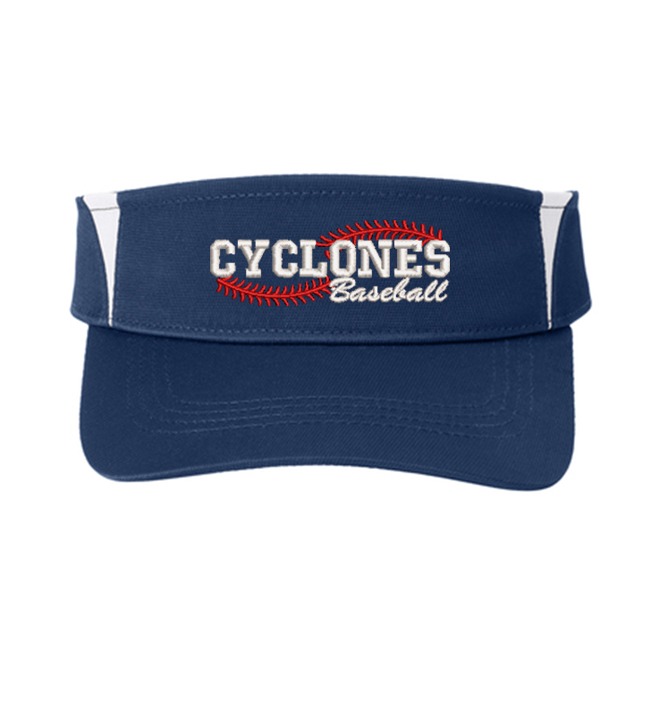 SYKESVILLE CYCLONES BASEBALL VISOR