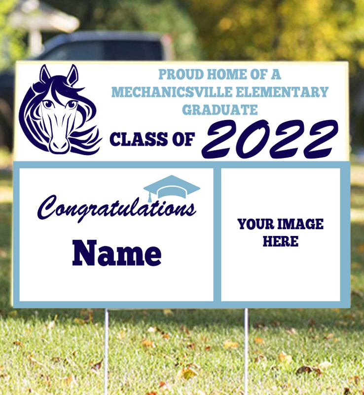 MES CLASS OF 2022 YARD SIGN