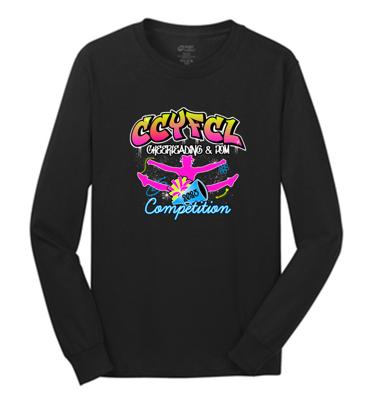 CCYFCL 2023 CHEER & POM COMPETITION LONG SLEEVE