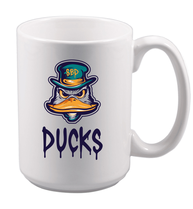 DIAMOND DUCKS NAVY 20 OUNCE TUMBLER