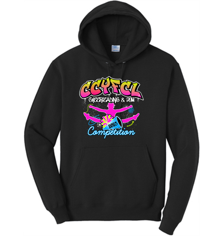 CCYFCL 2023 CHEER & POM COMPETITION HOODIE