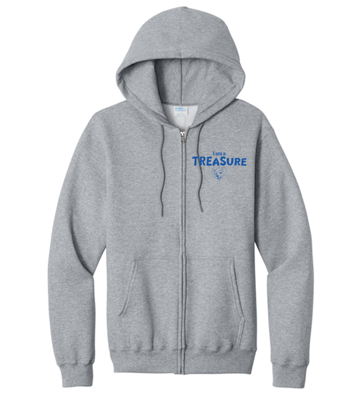 TRIADELPHIA RIDGE ATHLETIC HEATHER ZIP UP