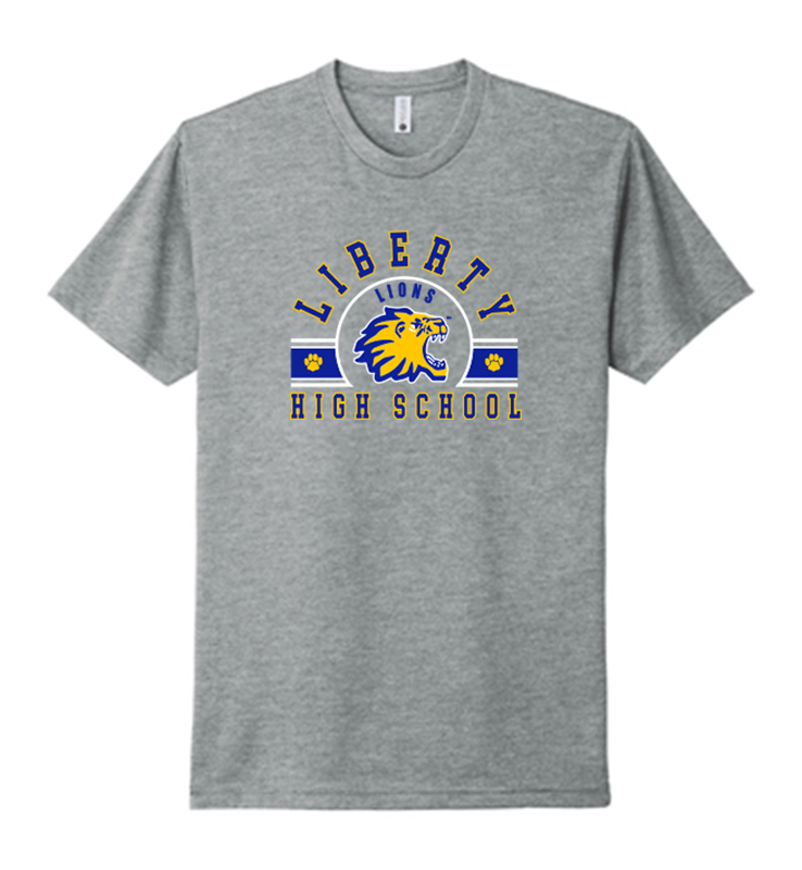 LIBERTY ATHLETIC BOOSTERS LIBERTY LIONS TEE