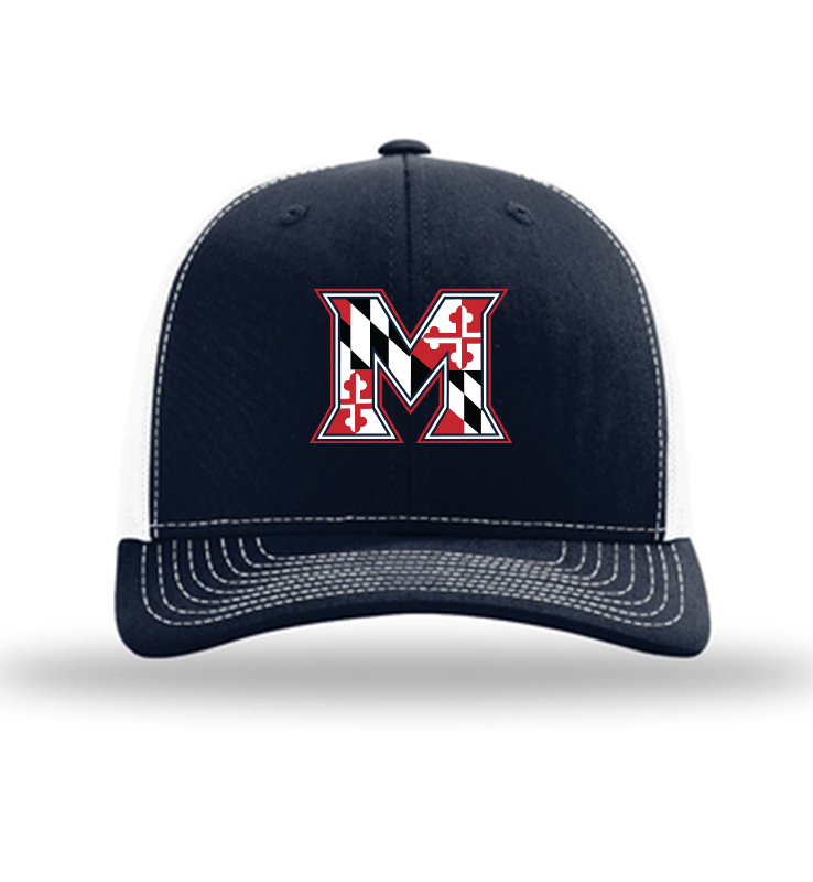MONARCHS SOFTBALL NAVY WHITE SNAP BACK TRUCKER HAT