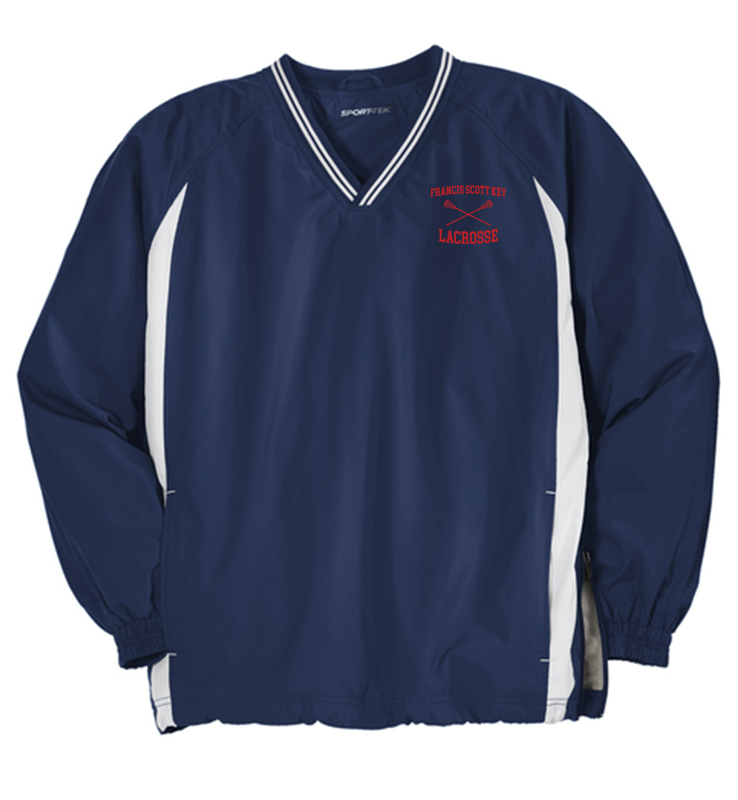 FSK LACROSSE V NECK WIND SHIRT