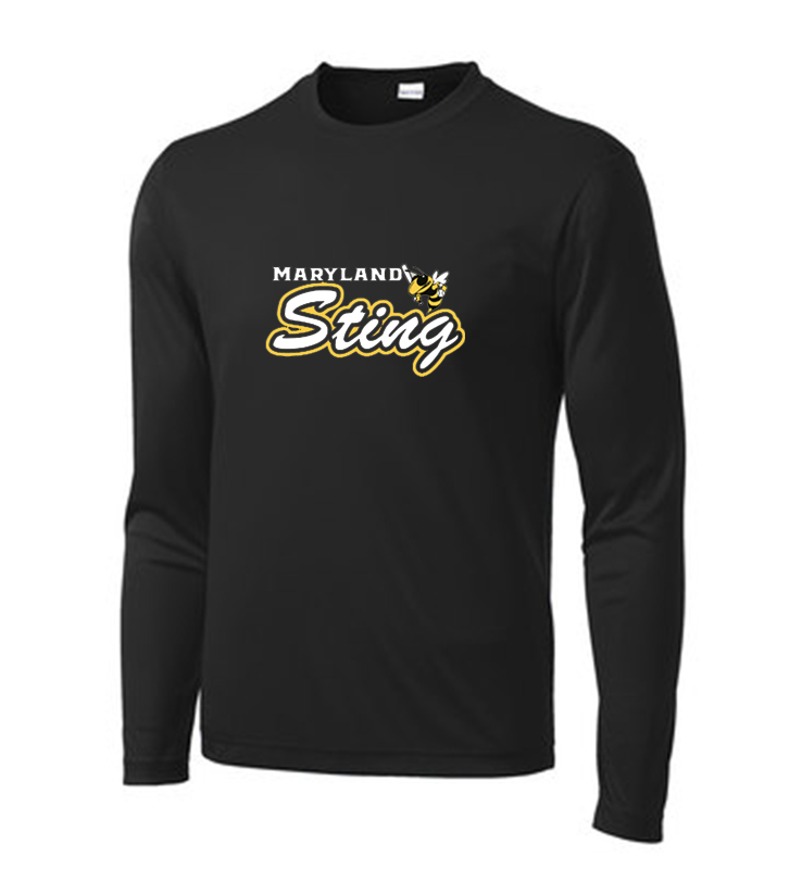 Sting Sport Tek Long Sleeve Poischarge Competitor Tee