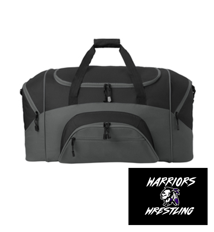 WARRIORS WRESTLING STANDARD DUFFLE