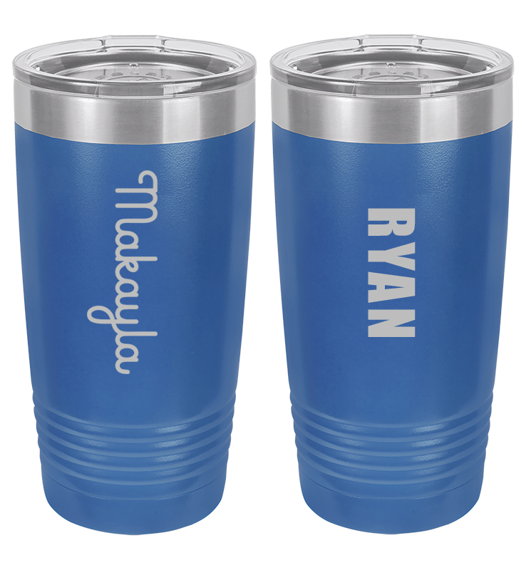 LIBERTY ATHLETIC BOOSTERS POLAR CAMEL 20 OUNCE ENGRAVED TUMBLER