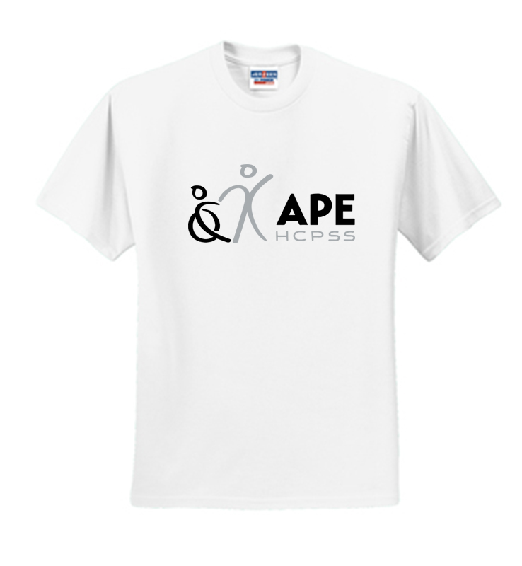 APE HCPSS 50/50 WHITE TEE