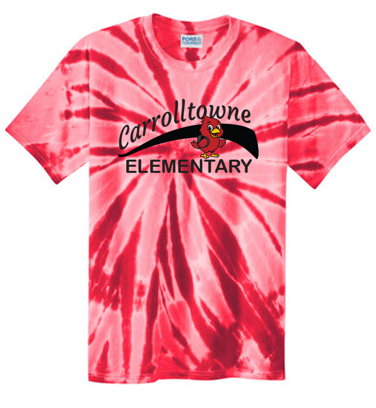 CARROLLTOWNE TIE DYE T-SHIRT