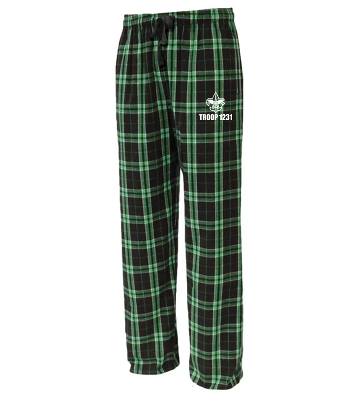 TROOP 1231 FLANNEL PANTS