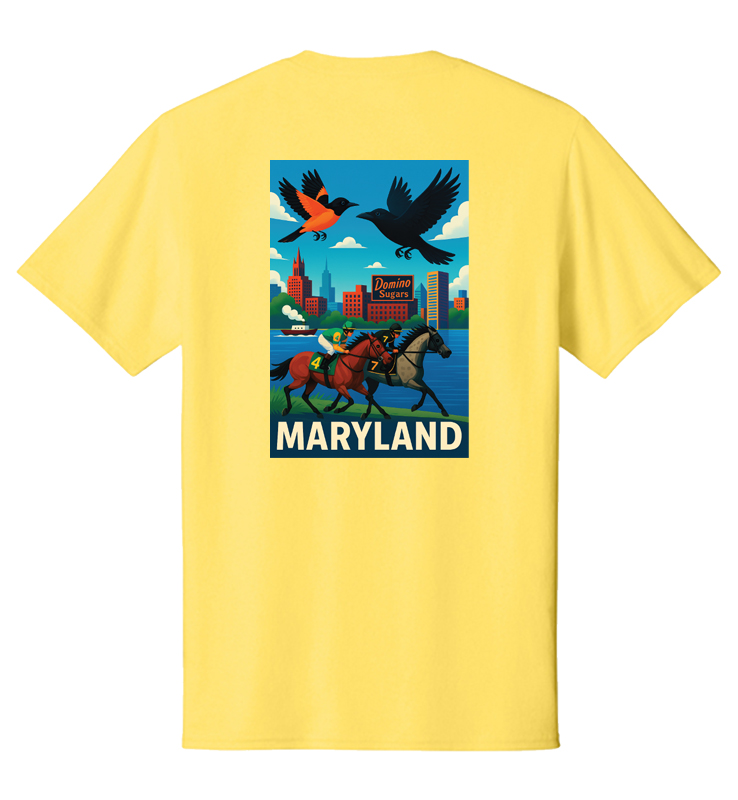 NATIONAL WRESTLING TEAM YELLOW TEE