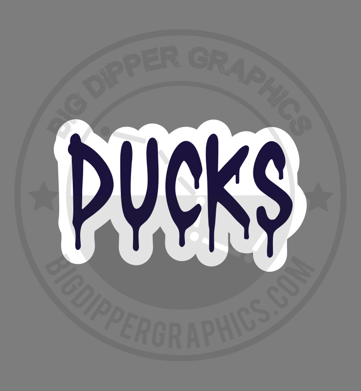 DIAMOND DUCKS  DECAL