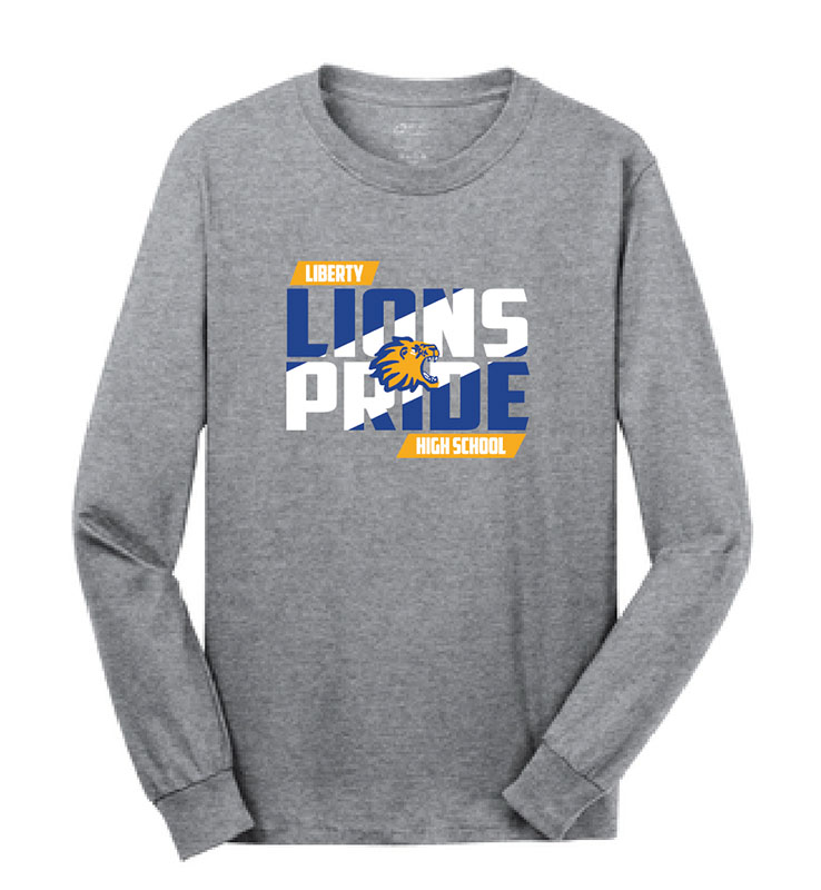 Lionbackers -LHS Lions Pride Long Sleeve T-Shirt