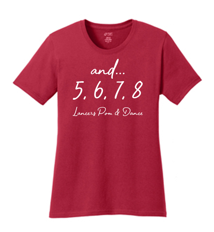 LANCERS 5678 LADIES TEE