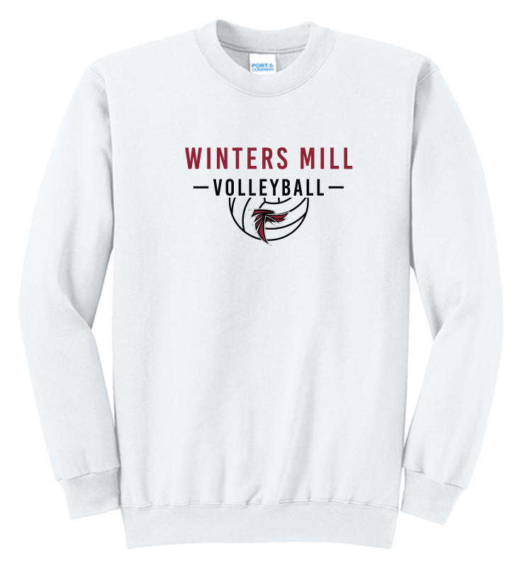 WINTERS MILL WHITE CREWNECK