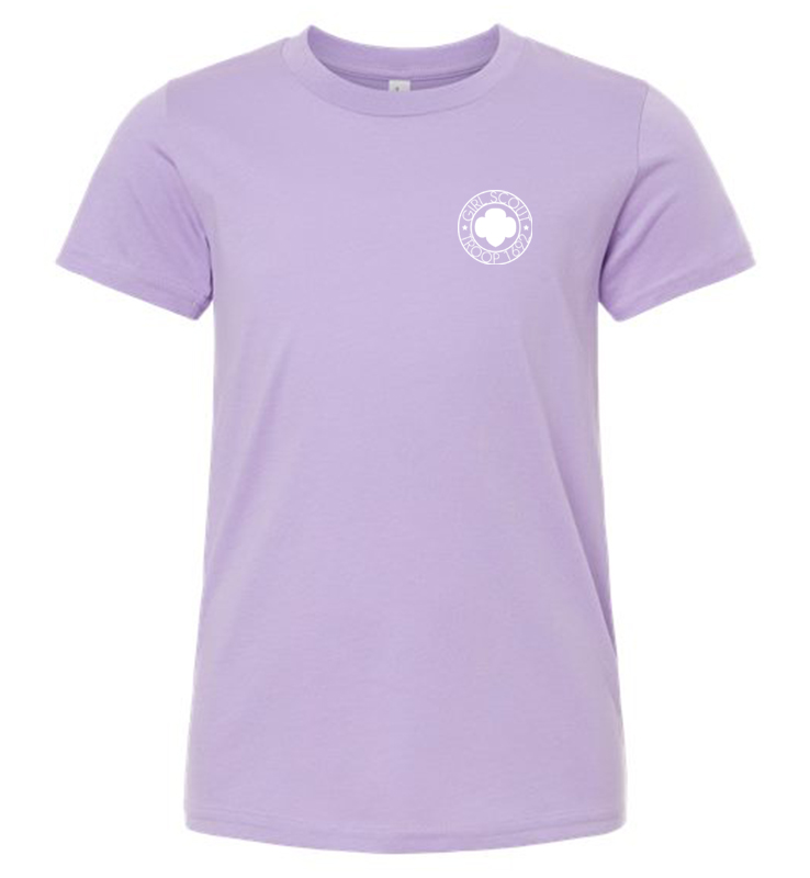 GS TROOP 1692 BELLA CANVAS LAVENDER TEE