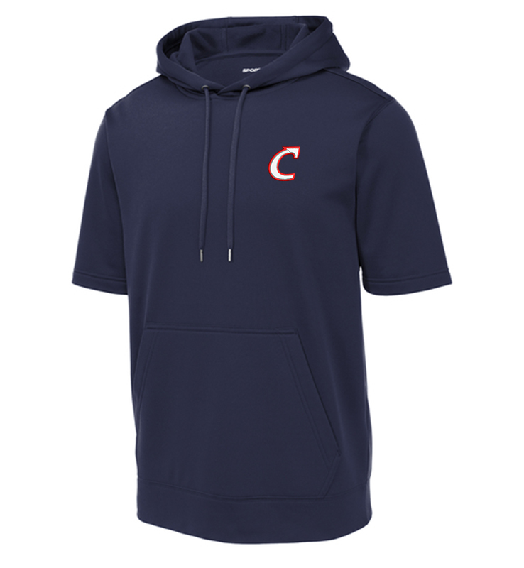 SYKESVILLE CYCLONES C SHORT SLEEVE HOODIE
