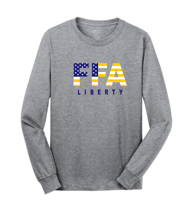 FFA LIBERTY FLAG LONG SLEEVE T-SHIRT