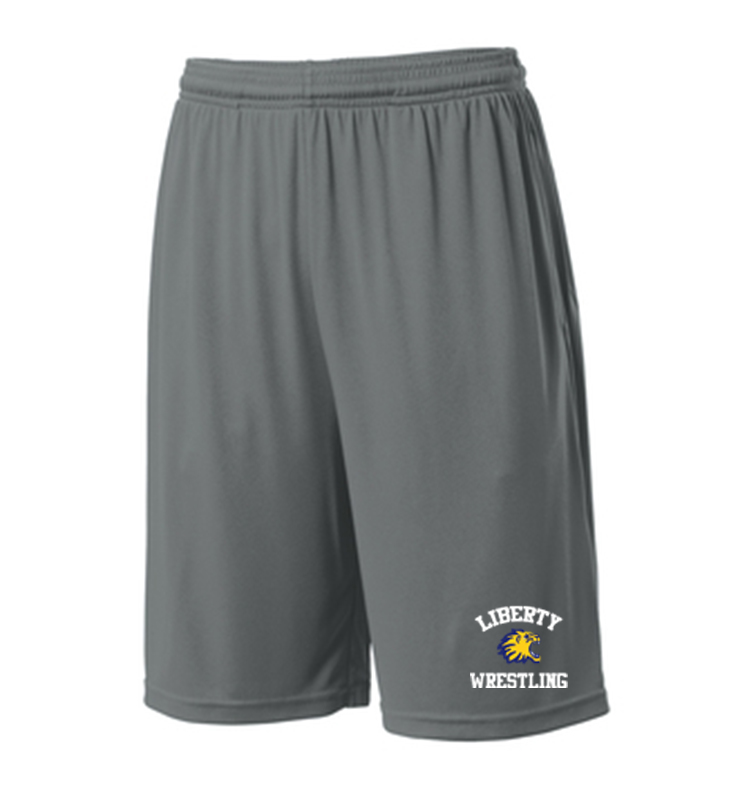 LIBERTY WRESTLING PosiCharge Competitor Pocketed SHORTS