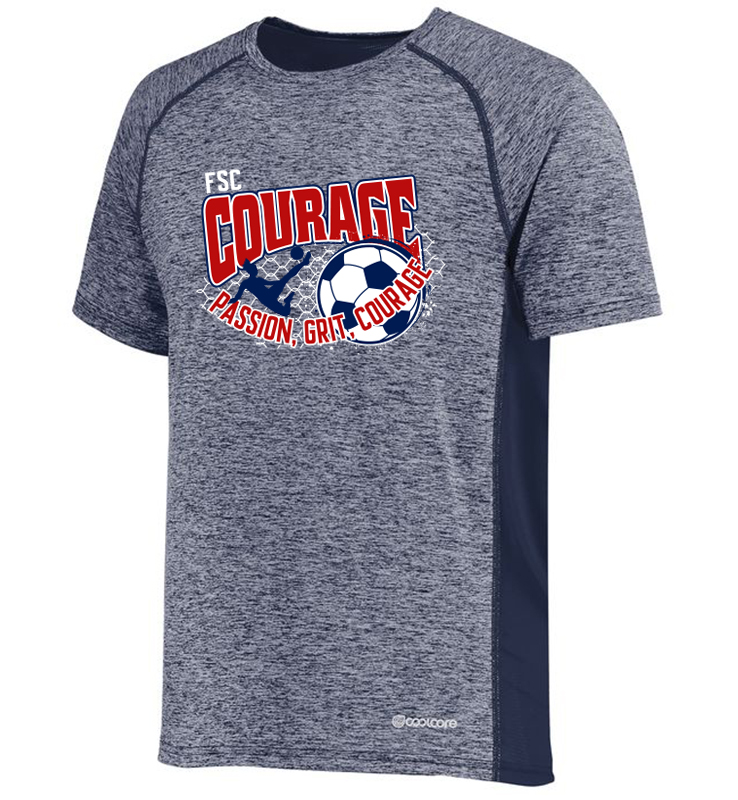 FSC COURAGE ELECTRIFY COOLCORE TEE