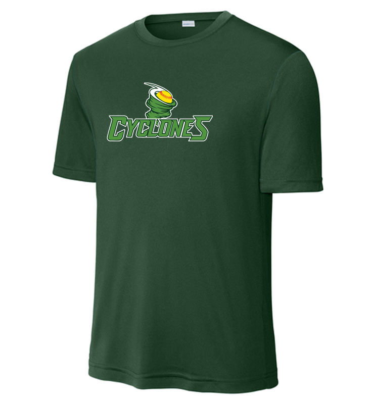 CHARLES CARROLL CYCLONES PERFORMANCE TEE