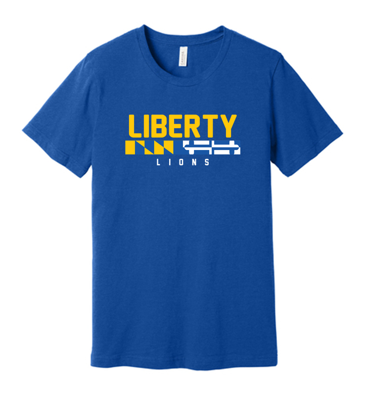 LIBERTY ATHLETIC BOOSTERS BELLA CANVAS TEE
